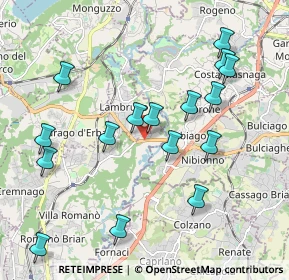 Mappa Via Magni, 22045 Lambrugo CO, Italia (2.09063)