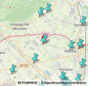 Mappa Di Povegliano, 31050 Povegliano TV, Italia (6.67353)