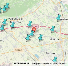 Mappa Di Povegliano, 31050 Povegliano TV, Italia (6.499)