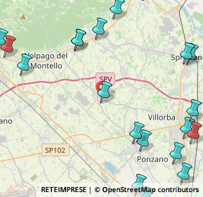Mappa Di Povegliano, 31050 Povegliano TV, Italia (6.422)