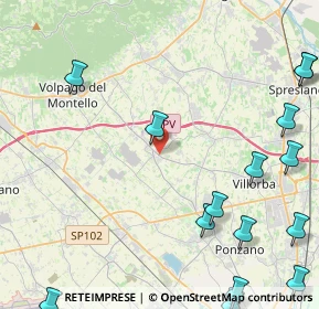 Mappa Di Povegliano, 31050 Povegliano TV, Italia (6.58688)