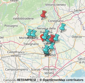 Mappa Di Povegliano, 31050 Povegliano TV, Italia (8.54692)