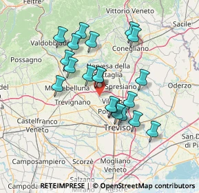 Mappa Di Povegliano, 31050 Povegliano TV, Italia (12.311)