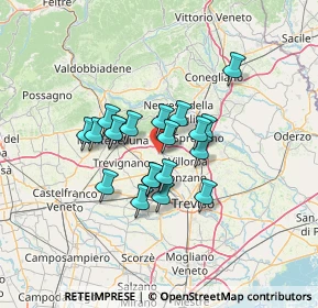 Mappa Vicolo Vesuvio, 31050 Povegliano TV, Italia (9.694)