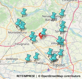 Mappa Vicolo Vesuvio, 31050 Povegliano TV, Italia (8.049)