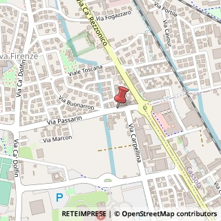 Mappa Via Passarin, 16, 36061 Bassano del Grappa, Vicenza (Veneto)