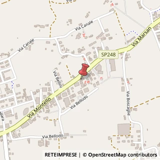 Mappa Via Montello, 82, 36063 Marostica, Vicenza (Veneto)