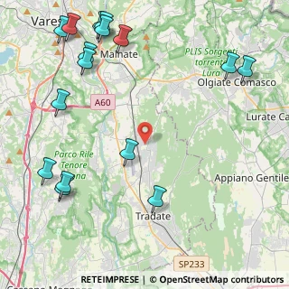 Mappa Via Moncenisio, 21040 Venegono Superiore VA, Italia (5.92688)