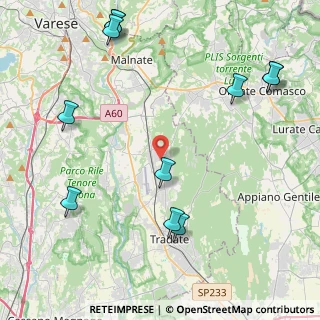 Mappa Via Moncenisio, 21040 Venegono Superiore VA, Italia (5.48545)