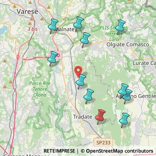 Mappa Via Moncenisio, 21040 Venegono Superiore VA, Italia (4.72182)