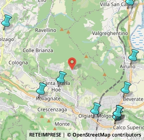 Mappa Via Manzoni Alessandro, 23889 Santa Maria Hoè LC, Italia (3.23909)