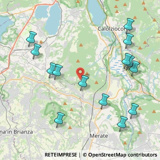 Mappa Via Manzoni Alessandro, 23889 Santa Maria Hoè LC, Italia (5.05714)