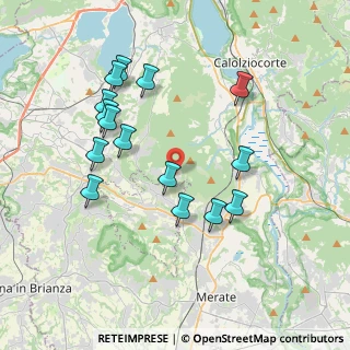 Mappa Via Manzoni Alessandro, 23889 Santa Maria Hoè LC, Italia (3.75)