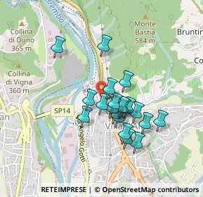 Mappa Via dell'Olmo, 24018 Villa d'Almè BG, Italia (0.344)