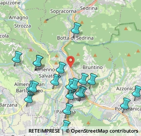 Mappa Via dell'Olmo, 24018 Villa d'Almè BG, Italia (2.264)