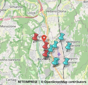 Mappa 21043 Castiglione Olona VA, Italia (1.63636)