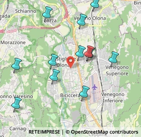 Mappa 21043 Castiglione Olona VA, Italia (2.03917)