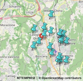Mappa 21043 Castiglione Olona VA, Italia (1.67)