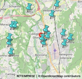 Mappa 21043 Castiglione Olona VA, Italia (2.07375)