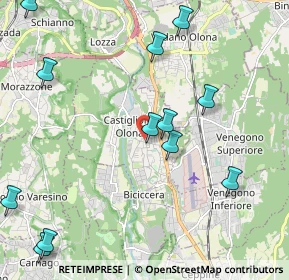 Mappa 21043 Castiglione Olona VA, Italia (2.69154)