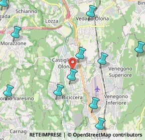 Mappa 21043 Castiglione Olona VA, Italia (2.66091)