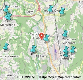 Mappa 21043 Castiglione Olona VA, Italia (2.77071)