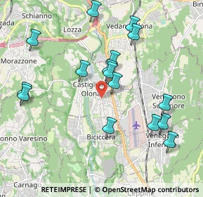 Mappa 21043 Castiglione Olona VA, Italia (2.05875)