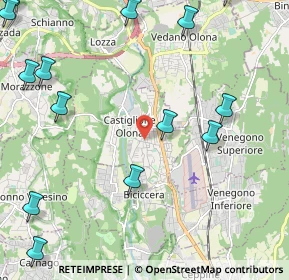 Mappa 21043 Castiglione Olona VA, Italia (3.07214)
