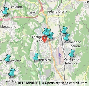 Mappa 21043 Castiglione Olona VA, Italia (2.50583)