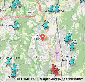 Mappa 21043 Castiglione Olona VA, Italia (3.29556)