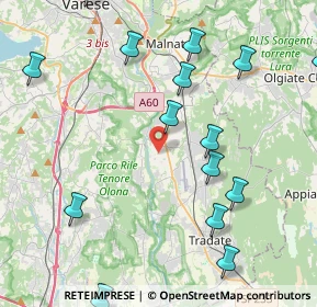 Mappa 21043 Castiglione Olona VA, Italia (6.0495)