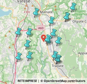 Mappa 21043 Castiglione Olona VA, Italia (3.84059)