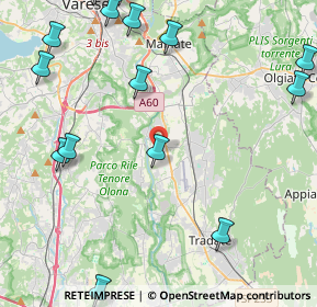 Mappa 21043 Castiglione Olona VA, Italia (6.462)