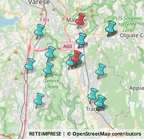 Mappa 21043 Castiglione Olona VA, Italia (3.59389)