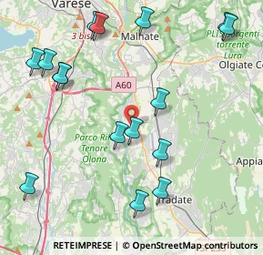 Mappa 21043 Castiglione Olona VA, Italia (4.89063)