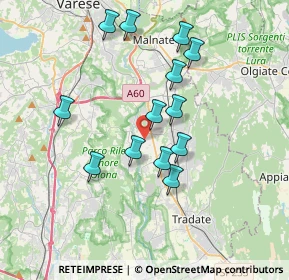 Mappa 21043 Castiglione Olona VA, Italia (3.31538)