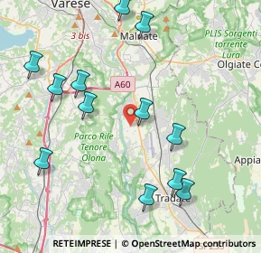 Mappa 21043 Castiglione Olona VA, Italia (4.5275)