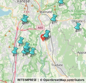 Mappa 21043 Castiglione Olona VA, Italia (4.08692)