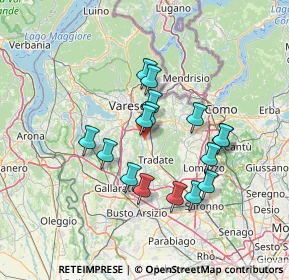 Mappa 21043 Castiglione Olona VA, Italia (11.68938)