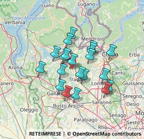 Mappa 21043 Castiglione Olona VA, Italia (10.4085)