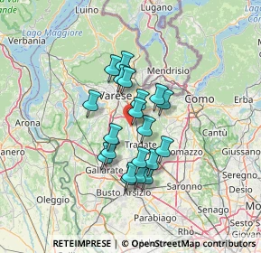 Mappa 21043 Castiglione Olona VA, Italia (9.988)