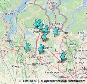 Mappa 21043 Castiglione Olona VA, Italia (10.62308)