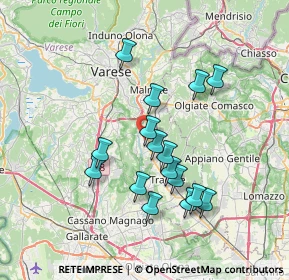 Mappa 21043 Castiglione Olona VA, Italia (6.49188)