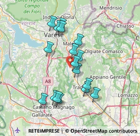 Mappa 21043 Castiglione Olona VA, Italia (6.48824)