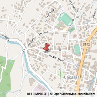 Mappa Via Aldo Moro, 15, 24060 Casazza, Bergamo (Lombardia)