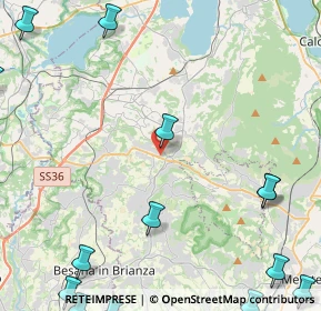 Mappa Via xxv Aprile, 23890 Barzago LC, Italia (7.18429)