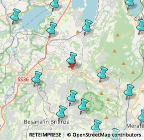 Mappa Via xxv Aprile, 23890 Barzago LC, Italia (6.394)