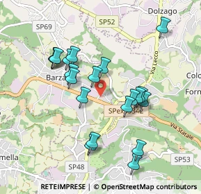 Mappa Via xxv Aprile, 23890 Barzago LC, Italia (0.8775)