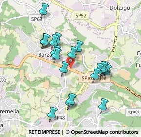 Mappa Via Statale Briantea, 23890 Barzago LC, Italia (0.8585)