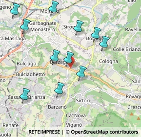 Mappa Via Statale Briantea, 23890 Barzago LC, Italia (2.10818)